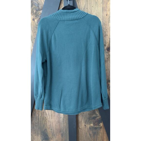 Max Studio Green Kangaroo Pocket Sweater XL Eagles Jets Packers Seahawks - Picture 7 of 7